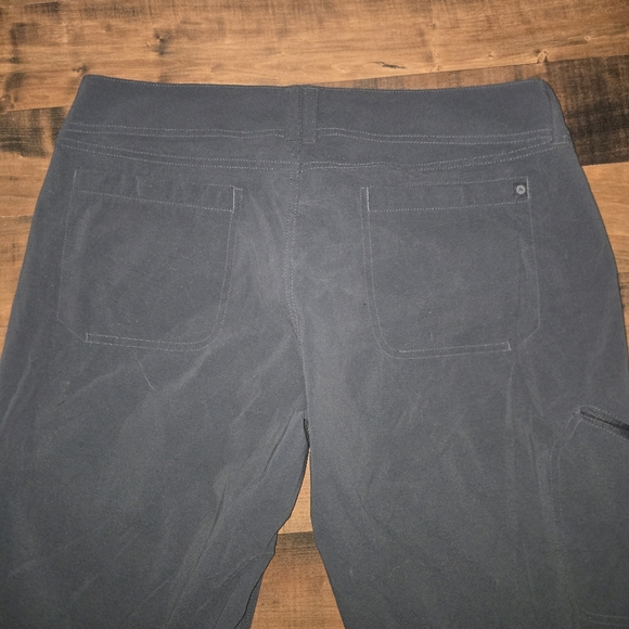 Marmot Women’s Adventure Hiking Pants Size 10 Charcoal Performance Trail - Picture 5 of 6